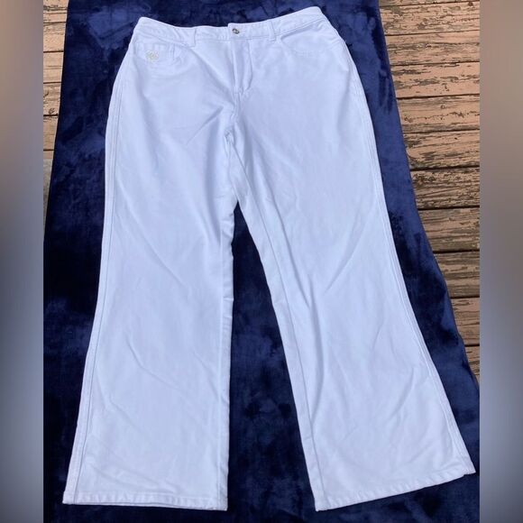 Dream Jeanne’s by Quacker Factory, White, Women’s Size 12 - Picture 1 of 6